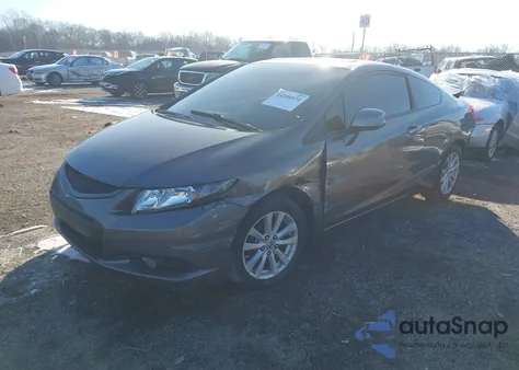 2012 Honda Civic Ex z USA, uszkodzony, nr VIN 2HGFG3B83CH530748